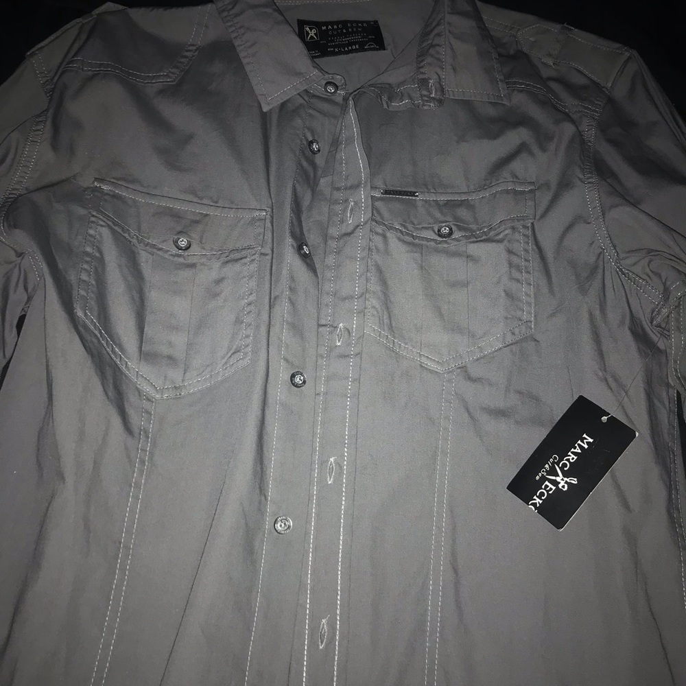Brand New Marc echo L/S XL military style shirt